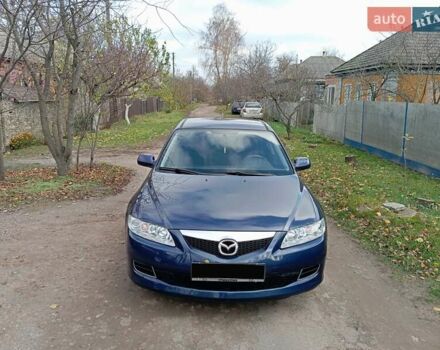 Синій Мазда 6, об'ємом двигуна 2 л та пробігом 300 тис. км за 3800 $, фото 1 на Automoto.ua