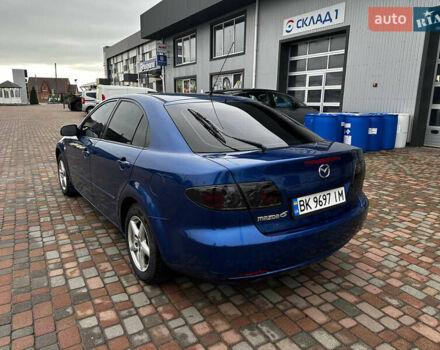 Синий Мазда 6, объемом двигателя 1.8 л и пробегом 268 тыс. км за 4600 $, фото 4 на Automoto.ua