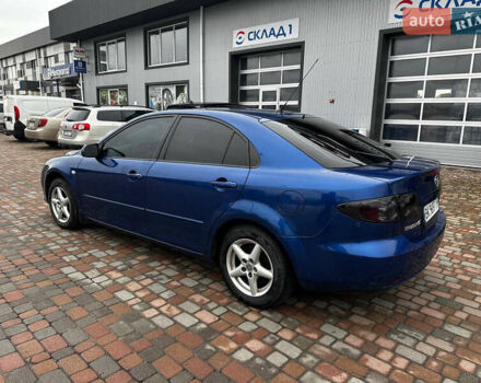 Синий Мазда 6, объемом двигателя 1.8 л и пробегом 268 тыс. км за 4600 $, фото 3 на Automoto.ua