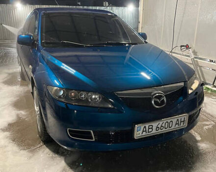 Синий Мазда 6, объемом двигателя 2 л и пробегом 300 тыс. км за 4600 $, фото 2 на Automoto.ua