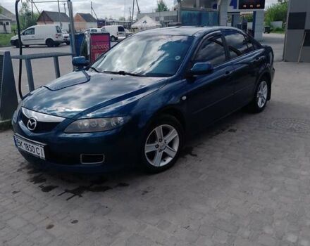 Синій Мазда 6, об'ємом двигуна 2 л та пробігом 240 тис. км за 4000 $, фото 1 на Automoto.ua