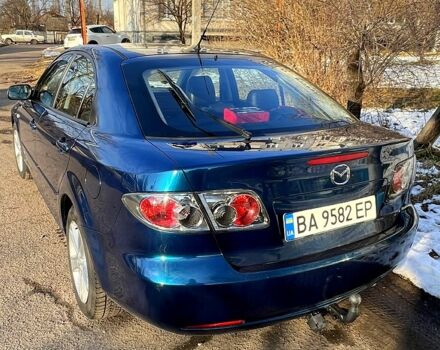 Синий Мазда 6, объемом двигателя 2 л и пробегом 205 тыс. км за 5400 $, фото 3 на Automoto.ua