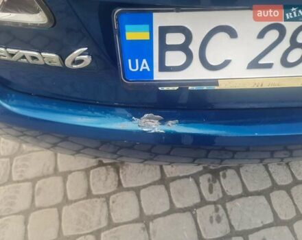 Синий Мазда 6, объемом двигателя 2 л и пробегом 338 тыс. км за 3500 $, фото 2 на Automoto.ua