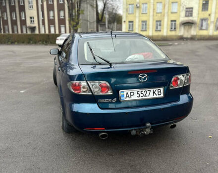 Синий Мазда 6, объемом двигателя 2 л и пробегом 177 тыс. км за 5500 $, фото 4 на Automoto.ua