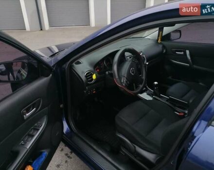 Синий Мазда 6, объемом двигателя 1.8 л и пробегом 205 тыс. км за 4800 $, фото 3 на Automoto.ua