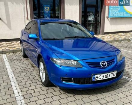 Синій Мазда 6, об'ємом двигуна 2 л та пробігом 268 тис. км за 3999 $, фото 1 на Automoto.ua