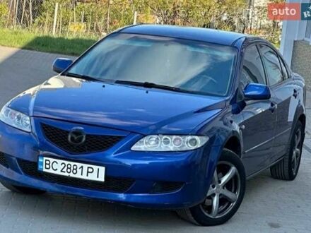 Синий Мазда 6, объемом двигателя 2 л и пробегом 250 тыс. км за 4000 $, фото 1 на Automoto.ua