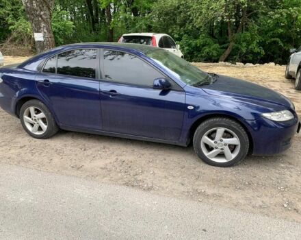 Синий Мазда 6, объемом двигателя 2 л и пробегом 227 тыс. км за 3300 $, фото 1 на Automoto.ua