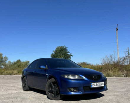Синий Мазда 6, объемом двигателя 2 л и пробегом 347 тыс. км за 5100 $, фото 1 на Automoto.ua