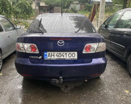 Синий Мазда 6, объемом двигателя 2 л и пробегом 296 тыс. км за 2999 $, фото 1 на Automoto.ua