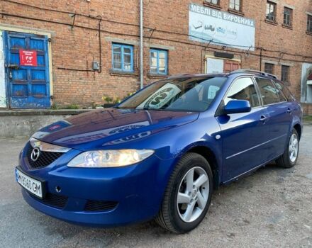 Синий Мазда 6, объемом двигателя 2 л и пробегом 309 тыс. км за 2308 $, фото 1 на Automoto.ua