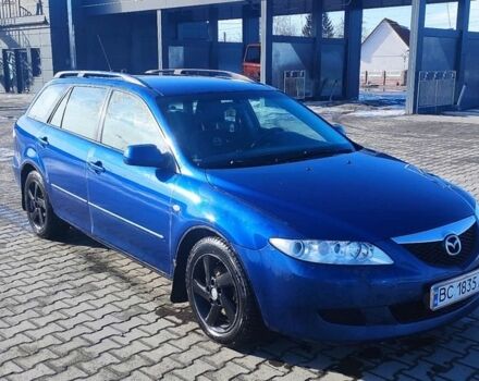 Синій Мазда 6, об'ємом двигуна 2 л та пробігом 402 тис. км за 2900 $, фото 1 на Automoto.ua