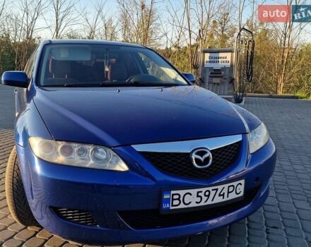 Синий Мазда 6, объемом двигателя 2 л и пробегом 300 тыс. км за 3100 $, фото 1 на Automoto.ua