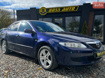 Синий Мазда 6, объемом двигателя 1.8 л и пробегом 199 тыс. км за 4400 $, фото 1 на Automoto.ua