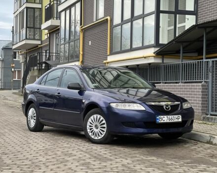 Синий Мазда 6, объемом двигателя 2 л и пробегом 299 тыс. км за 2649 $, фото 1 на Automoto.ua