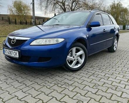 Синий Мазда 6, объемом двигателя 2 л и пробегом 500 тыс. км за 3800 $, фото 1 на Automoto.ua