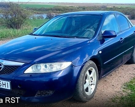 Синий Мазда 6, объемом двигателя 1.8 л и пробегом 360 тыс. км за 3000 $, фото 1 на Automoto.ua