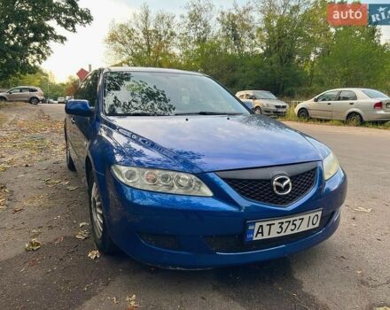 Синий Мазда 6, объемом двигателя 1.8 л и пробегом 222 тыс. км за 2250 $, фото 1 на Automoto.ua