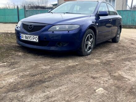 Синий Мазда 6, объемом двигателя 2 л и пробегом 470 тыс. км за 3200 $, фото 1 на Automoto.ua