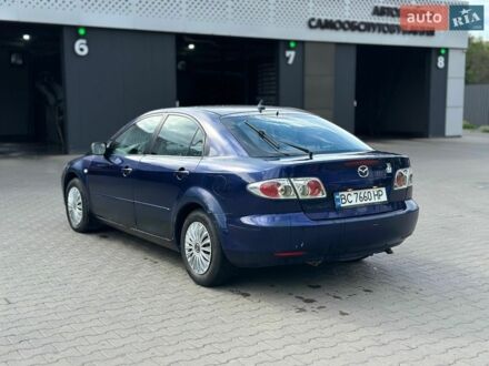 Синій Мазда 6, об'ємом двигуна 2 л та пробігом 270 тис. км за 1800 $, фото 1 на Automoto.ua