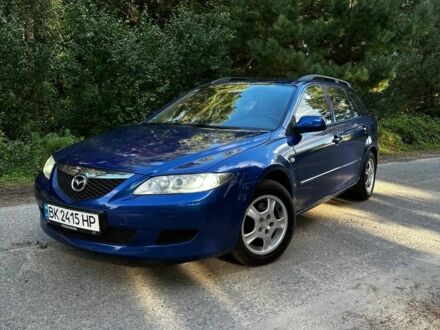 Синій Мазда 6, об'ємом двигуна 2 л та пробігом 315 тис. км за 3649 $, фото 1 на Automoto.ua