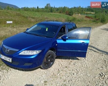 Синий Мазда 6, объемом двигателя 2 л и пробегом 443 тыс. км за 4700 $, фото 1 на Automoto.ua