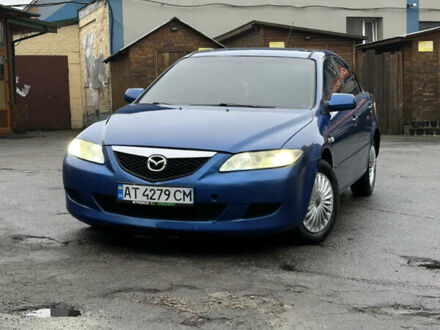 Синий Мазда 6, объемом двигателя 2 л и пробегом 327 тыс. км за 3400 $, фото 1 на Automoto.ua