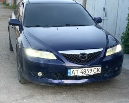 Синий Мазда 6, объемом двигателя 2 л и пробегом 371 тыс. км за 4000 $, фото 1 на Automoto.ua