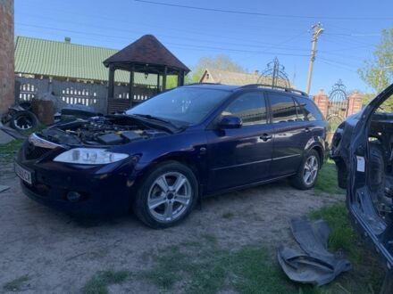 Мазда 6 2002 в Черновцах на Automoto.ua Синий Мазда 6, объемом двигателя 2 л и пробегом 330 тыс. км за 2300 $, фото 1 на Automoto.ua