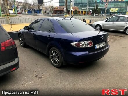 Синий Мазда 6, объемом двигателя 2 л и пробегом 230 тыс. км за 5000 $, фото 1 на Automoto.ua
