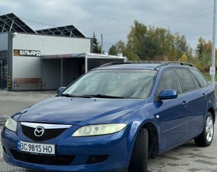 Синій Мазда 6, об'ємом двигуна 2 л та пробігом 362 тис. км за 3300 $, фото 1 на Automoto.ua