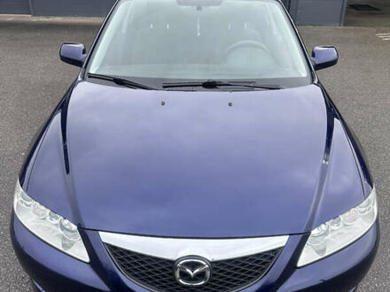 Синий Мазда 6, объемом двигателя 1.8 л и пробегом 168 тыс. км за 4800 $, фото 1 на Automoto.ua