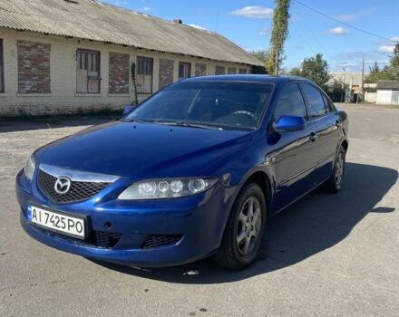 Синий Мазда 6, объемом двигателя 2 л и пробегом 365 тыс. км за 3001 $, фото 1 на Automoto.ua