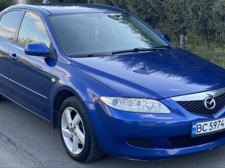 Синий Мазда 6, объемом двигателя 2 л и пробегом 301 тыс. км за 2750 $, фото 1 на Automoto.ua