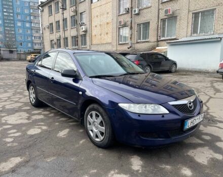 Синий Мазда 6, объемом двигателя 1.8 л и пробегом 203 тыс. км за 2200 $, фото 1 на Automoto.ua