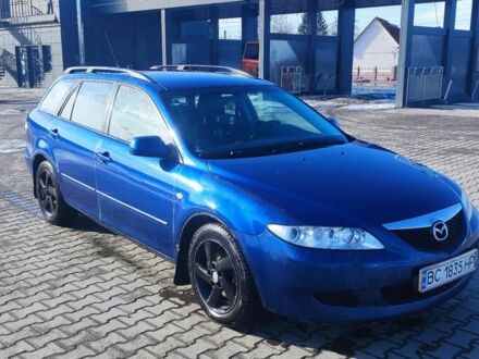 Синій Мазда 6, об'ємом двигуна 2 л та пробігом 402 тис. км за 2900 $, фото 1 на Automoto.ua