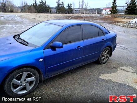 Синій Мазда 6, об'ємом двигуна 2 л та пробігом 325 тис. км за 3200 $, фото 1 на Automoto.ua