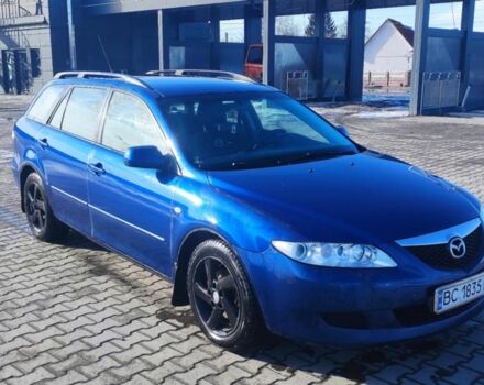 Синій Мазда 6, об'ємом двигуна 2 л та пробігом 402 тис. км за 3500 $, фото 1 на Automoto.ua