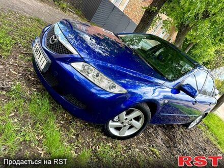 Мазда 6 2002 у Черкасах на Automoto.ua Синій Мазда 6, об'ємом двигуна 1.8 л та пробігом 195 тис. км за 4500 $, фото 1 на Automoto.ua