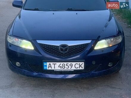 Синий Мазда 6, объемом двигателя 2 л и пробегом 371 тыс. км за 4000 $, фото 1 на Automoto.ua