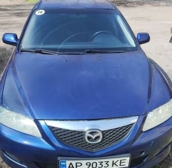 Синий Мазда 6, объемом двигателя 2 л и пробегом 230 тыс. км за 2500 $, фото 1 на Automoto.ua