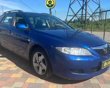 Синій Мазда 6, об'ємом двигуна 2 л та пробігом 306 тис. км за 3800 $, фото 1 на Automoto.ua