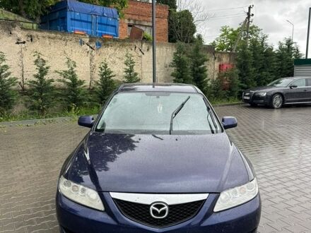 Синий Мазда 6, объемом двигателя 2 л и пробегом 256 тыс. км за 1900 $, фото 1 на Automoto.ua