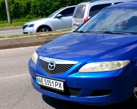 Синий Мазда 6, объемом двигателя 2 л и пробегом 230 тыс. км за 1000 $, фото 1 на Automoto.ua
