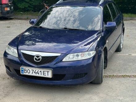 Мазда 6 2002 в Черткове на Automoto.ua Синий Мазда 6, объемом двигателя 2 л и пробегом 245 тыс. км за 3200 $, фото 1 на Automoto.ua