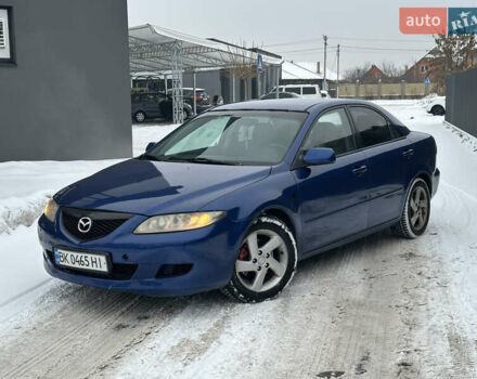 Синий Мазда 6, объемом двигателя 2 л и пробегом 250 тыс. км за 3950 $, фото 1 на Automoto.ua