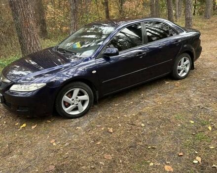Синій Мазда 6, об'ємом двигуна 2 л та пробігом 286 тис. км за 3800 $, фото 1 на Automoto.ua