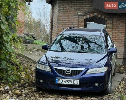 Синий Мазда 6, объемом двигателя 2 л и пробегом 410 тыс. км за 4850 $, фото 1 на Automoto.ua