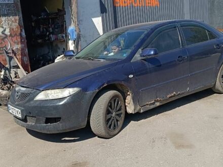 Синій Мазда 6, об'ємом двигуна 2 л та пробігом 295 тис. км за 1600 $, фото 1 на Automoto.ua