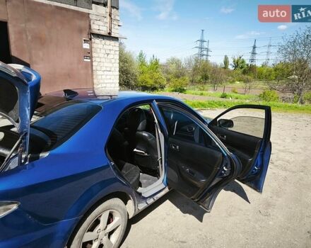 Синий Мазда 6, объемом двигателя 2 л и пробегом 270 тыс. км за 4500 $, фото 1 на Automoto.ua